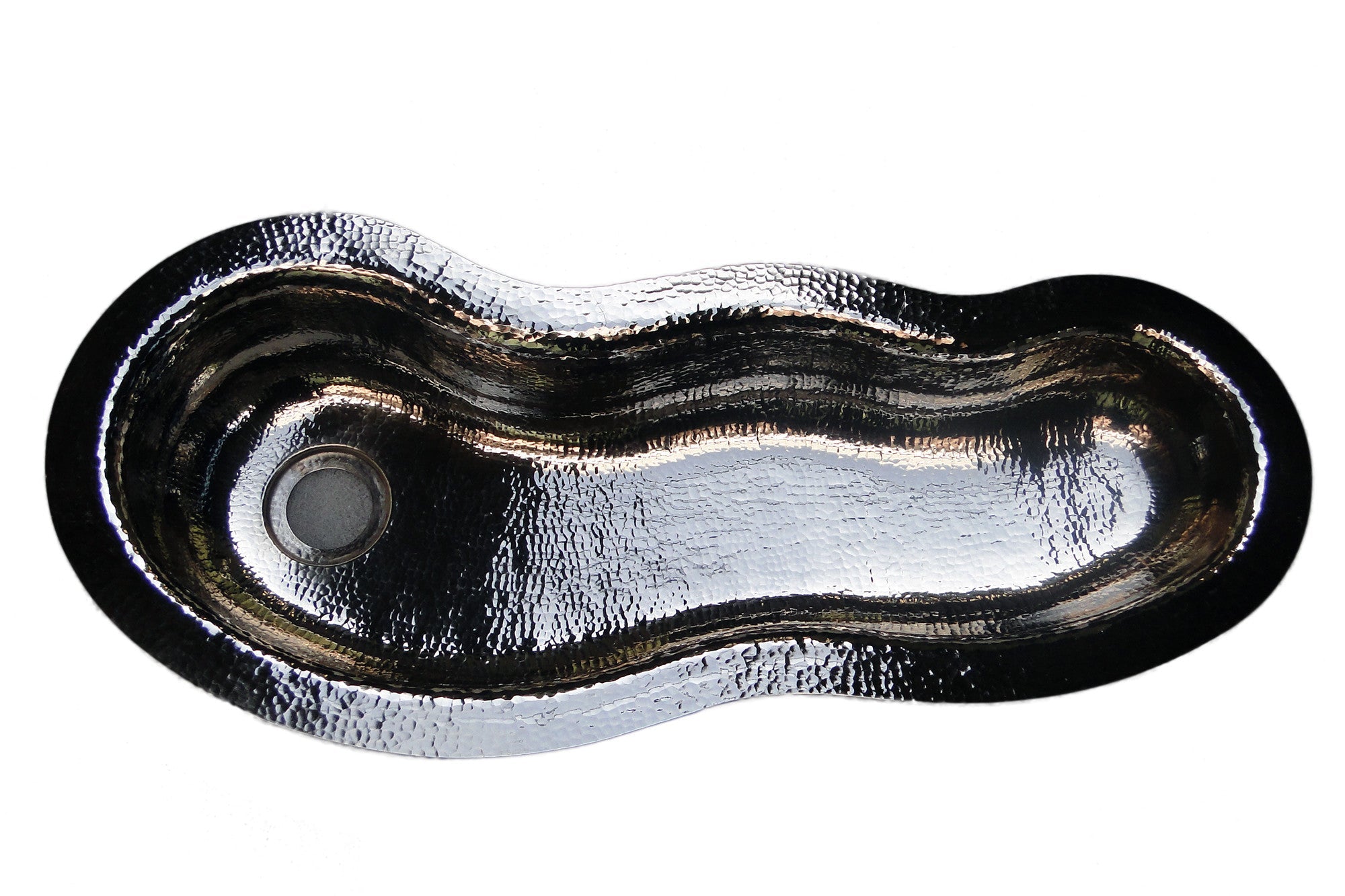 Tarja sencilla de cobre para cocina
