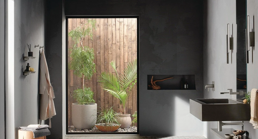 Rompe la monotonía, decora el baño con azulejos hidráulicos