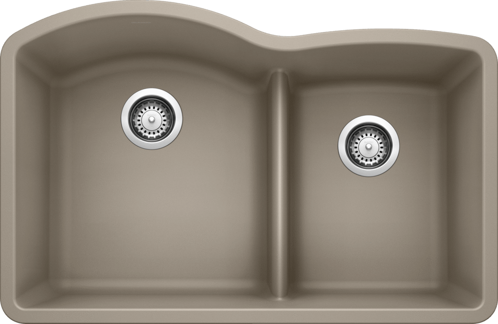 Blanco Diamond 1-3/4 Low Divide — Tarja de Silgranit