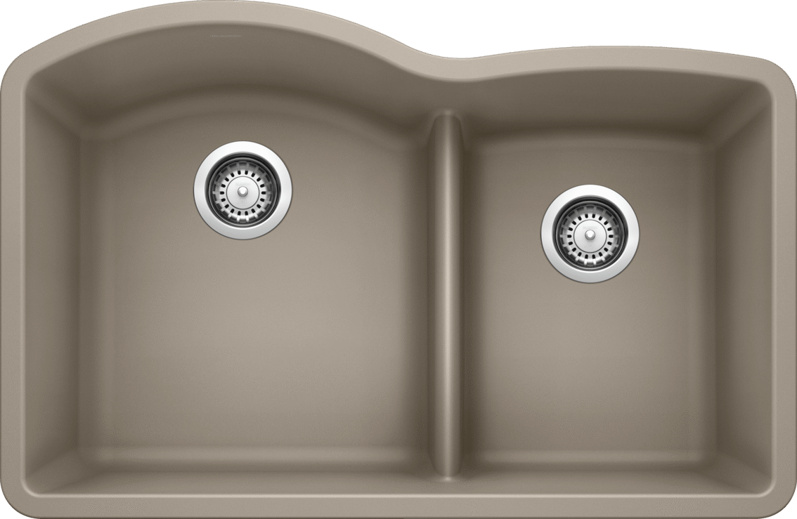 Blanco Diamond 1-3/4 Low Divide — Tarja de Silgranit