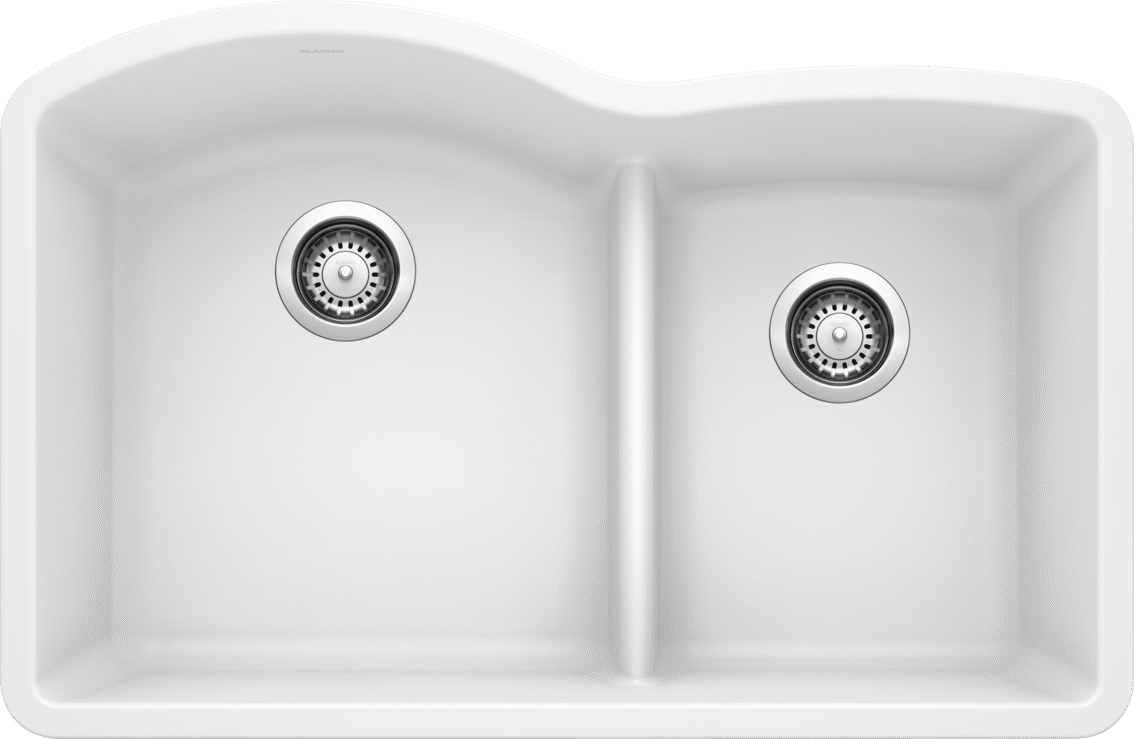 Blanco Diamond 1-3/4 Low Divide — Tarja de Silgranit