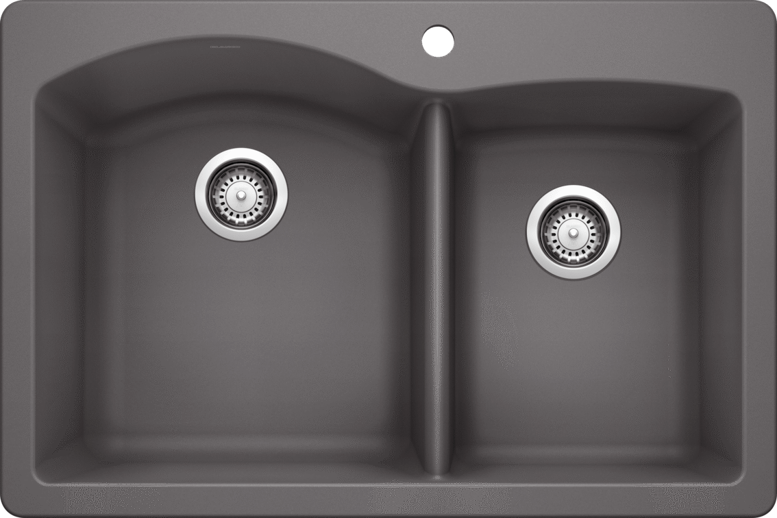 Blanco Diamond 1-3/4 Bowl Dual Mount — Tarja de Silgranit