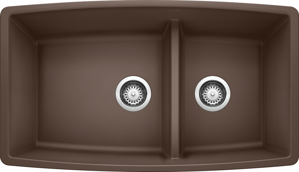 Blanco Performa Medium 1-3/4 Low Divide — Tarja de Silgranit