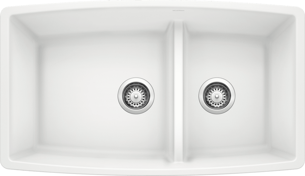 Blanco Performa Medium 1-3/4 Low Divide — Tarja de Silgranit