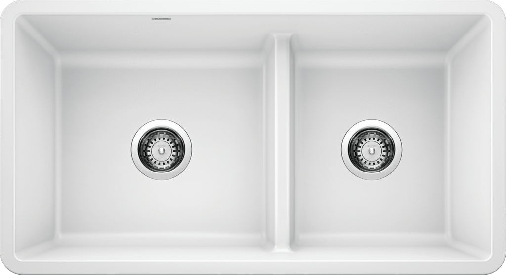 Blanco Precis Reversible 1-3/4 Low Divide — Tarja de Silgranit