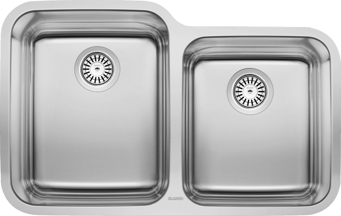 Blanco Stellar 1-3/4 Bowl — Tarja de Acero Inoxidable — vista 2