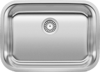 Blanco Stellar Medium Single Bowl — Tarja de Acero Inoxidable — vista 2