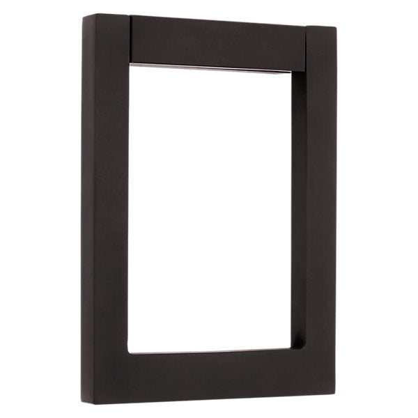 Baldwin Hardware Contemporary Square Aldaba de Puerta 0183 — Bronce aceitado