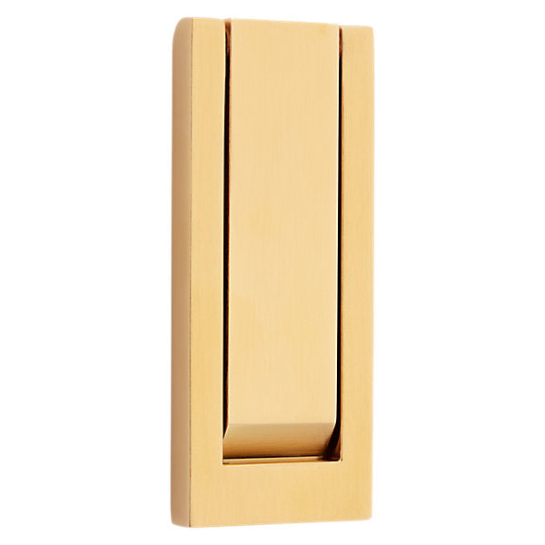 Baldwin Hardware Modern Aldaba de Puerta 0184 — Latón satinado Lifetime