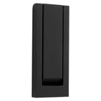 Baldwin Hardware Modern Aldaba de Puerta 0184 — Negro satinado
