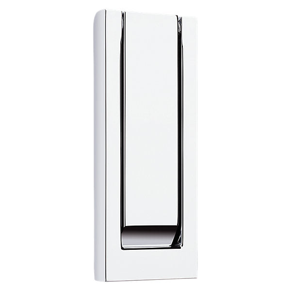Baldwin Hardware Modern Aldaba de Puerta 0184 — Cromo pulido