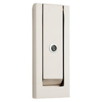 Baldwin Hardware Modern Aldaba de Puerta con Mirilla 0185 — Níquel satinado Lifetime