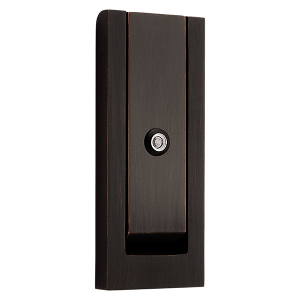 Baldwin Hardware Modern Aldaba de Puerta con Mirilla 0185 — Bronce veneciano