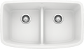 Blanco Valea Equal Double Low Divide — Tarja de Silgranit