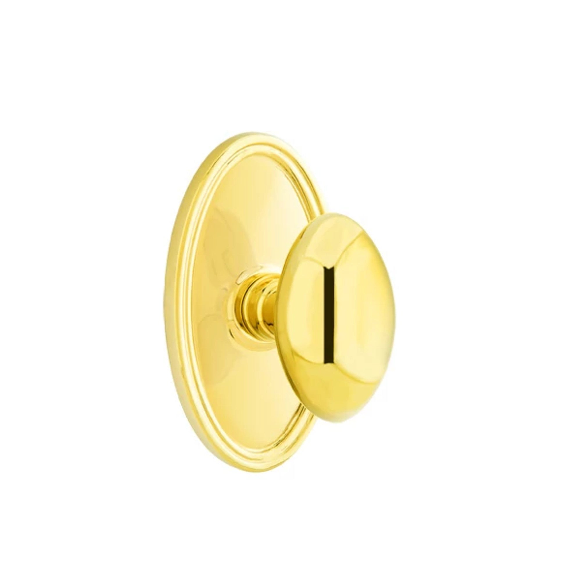 Latón Pulido · Oval Rosette