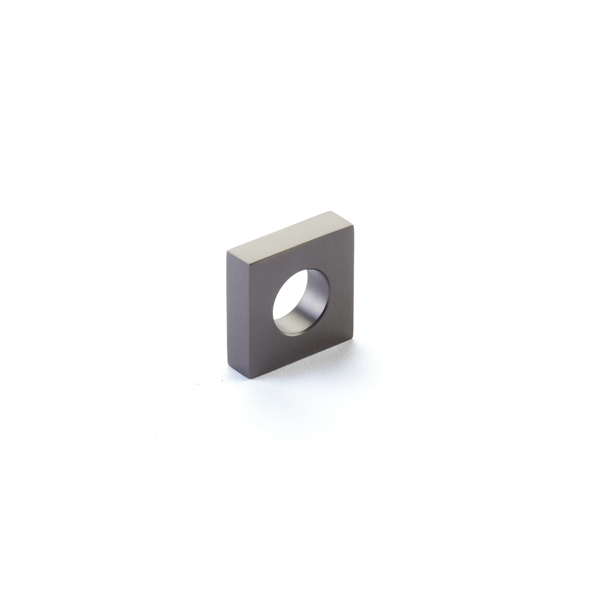 Schaub Perilla Cafe Slot Moderna Ovalada, 1" — Metal Cañón