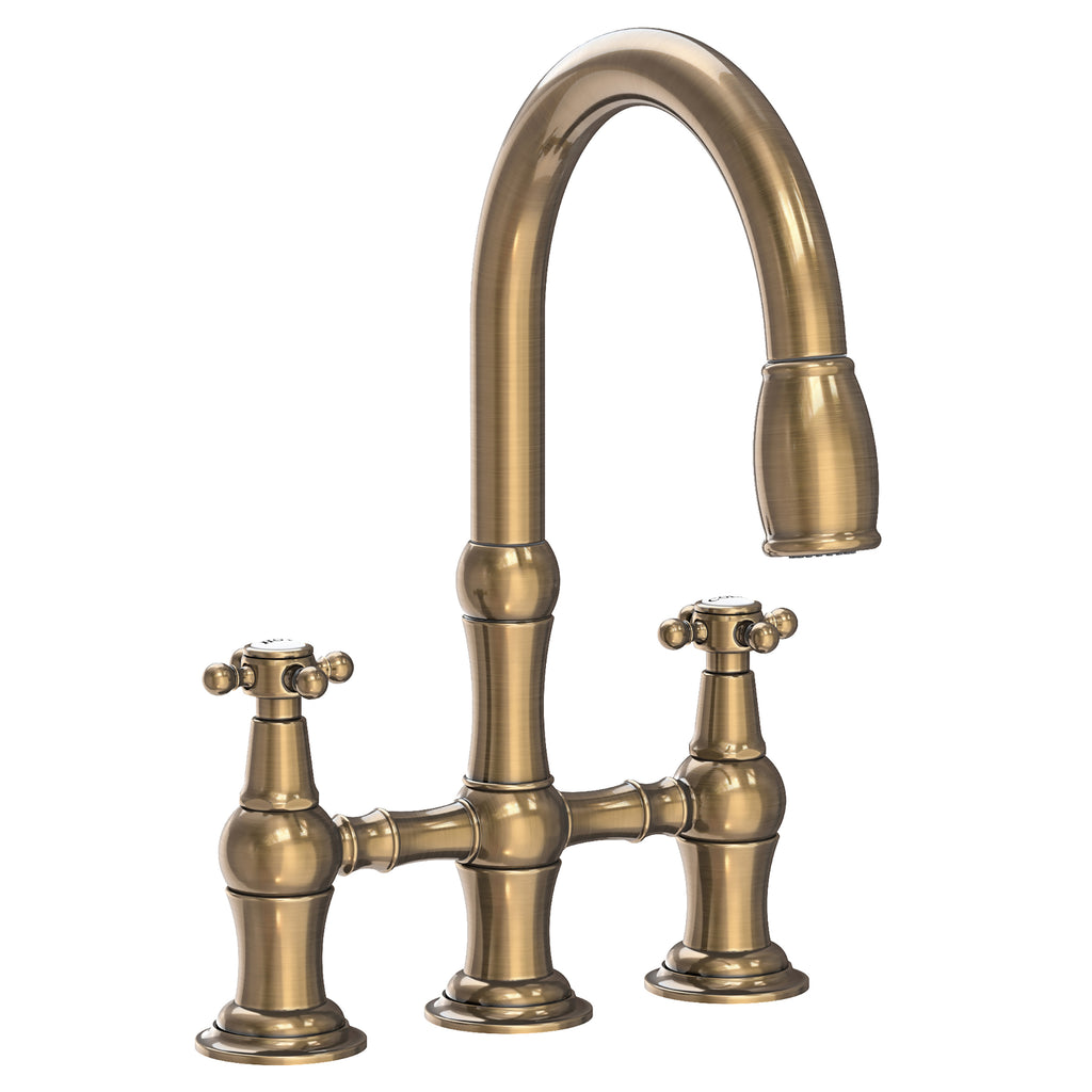 Newport Brass Chesterfield 1030-5462 — vista de producto — Latón Antiguo