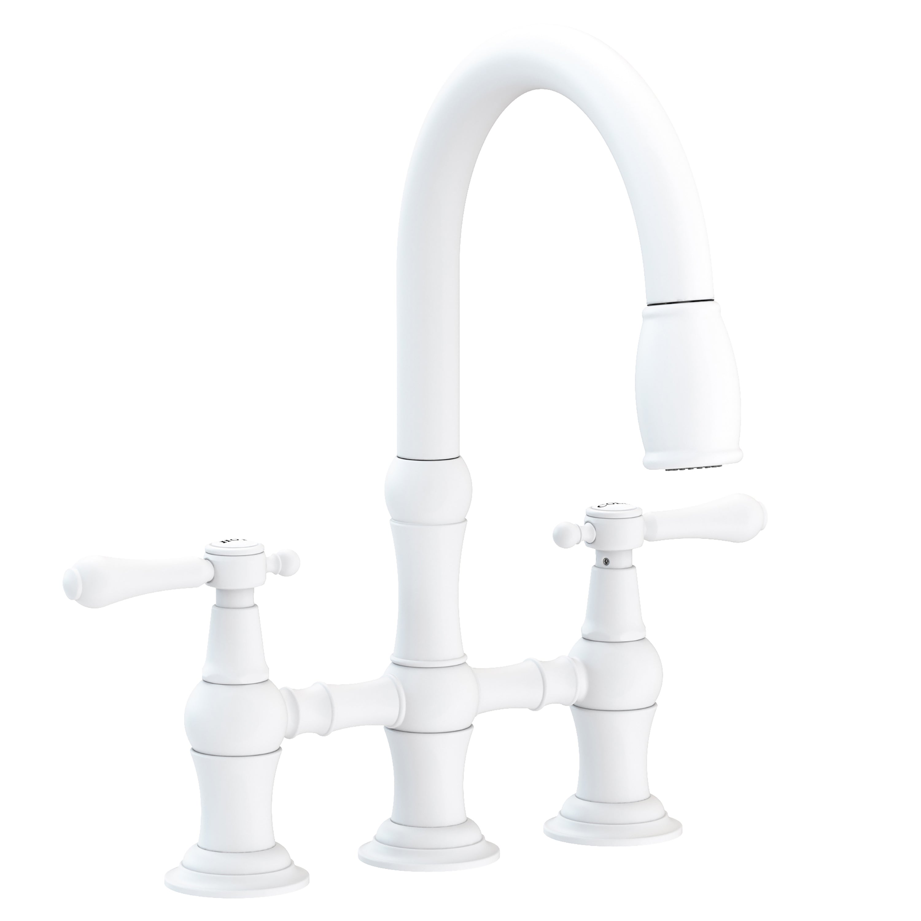 Newport Brass Chesterfield 1030-5463 — vista de producto — Blanco Mate