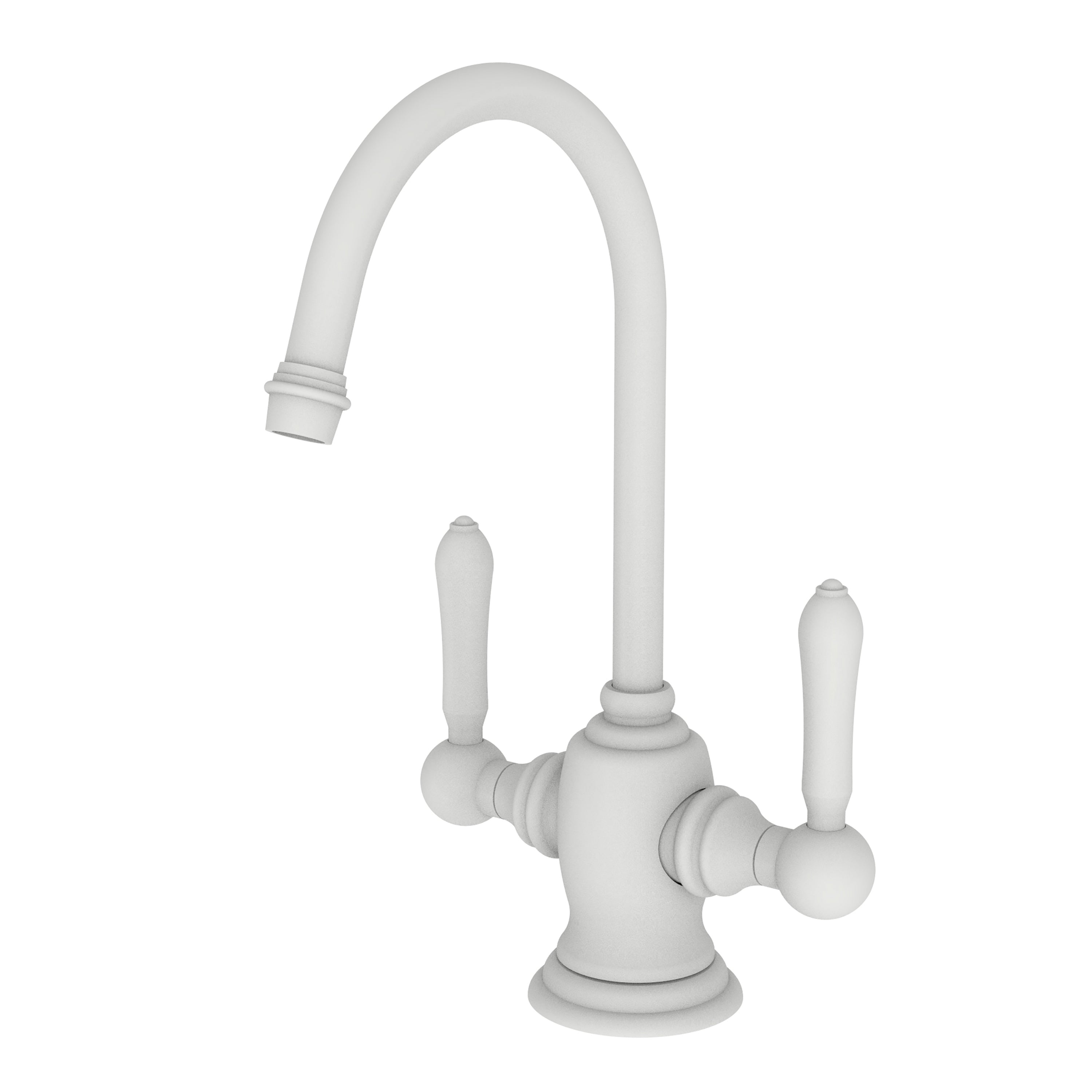 Newport Brass Chesterfield 1030-5603 — vista de producto — Blanco Mate
