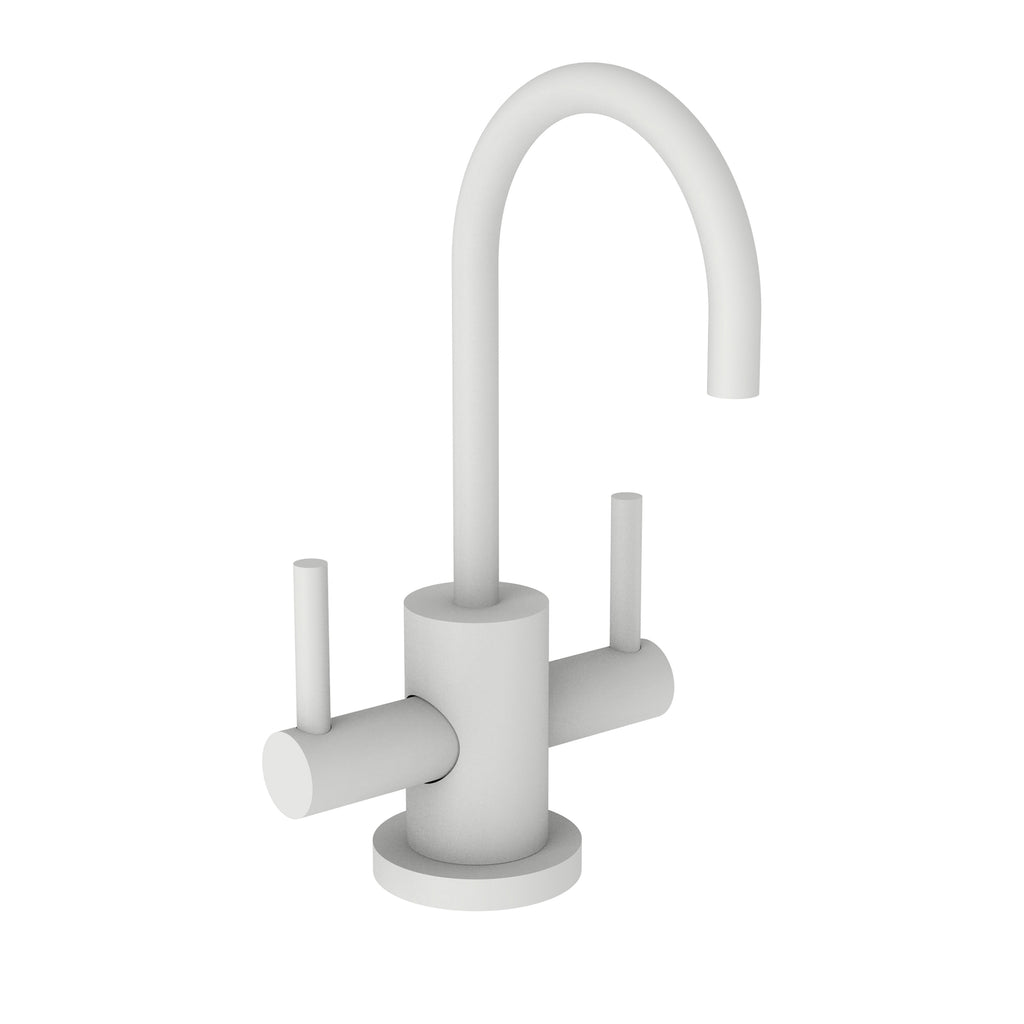 Newport Brass East Linear 106 — vista de producto — Blanco Mate