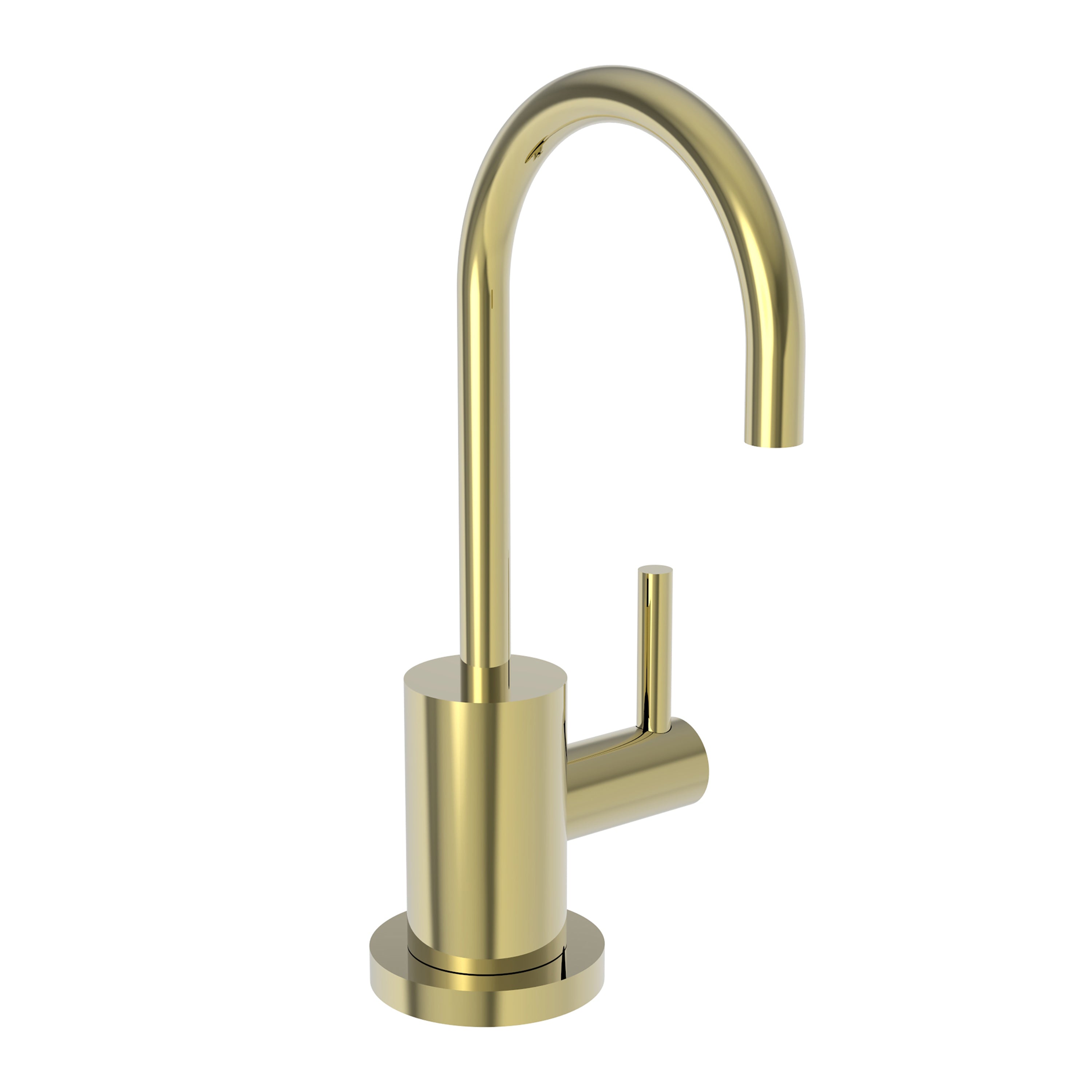 Newport Brass East Linear 106C — vista de producto — Latón sin Laca (Living)
