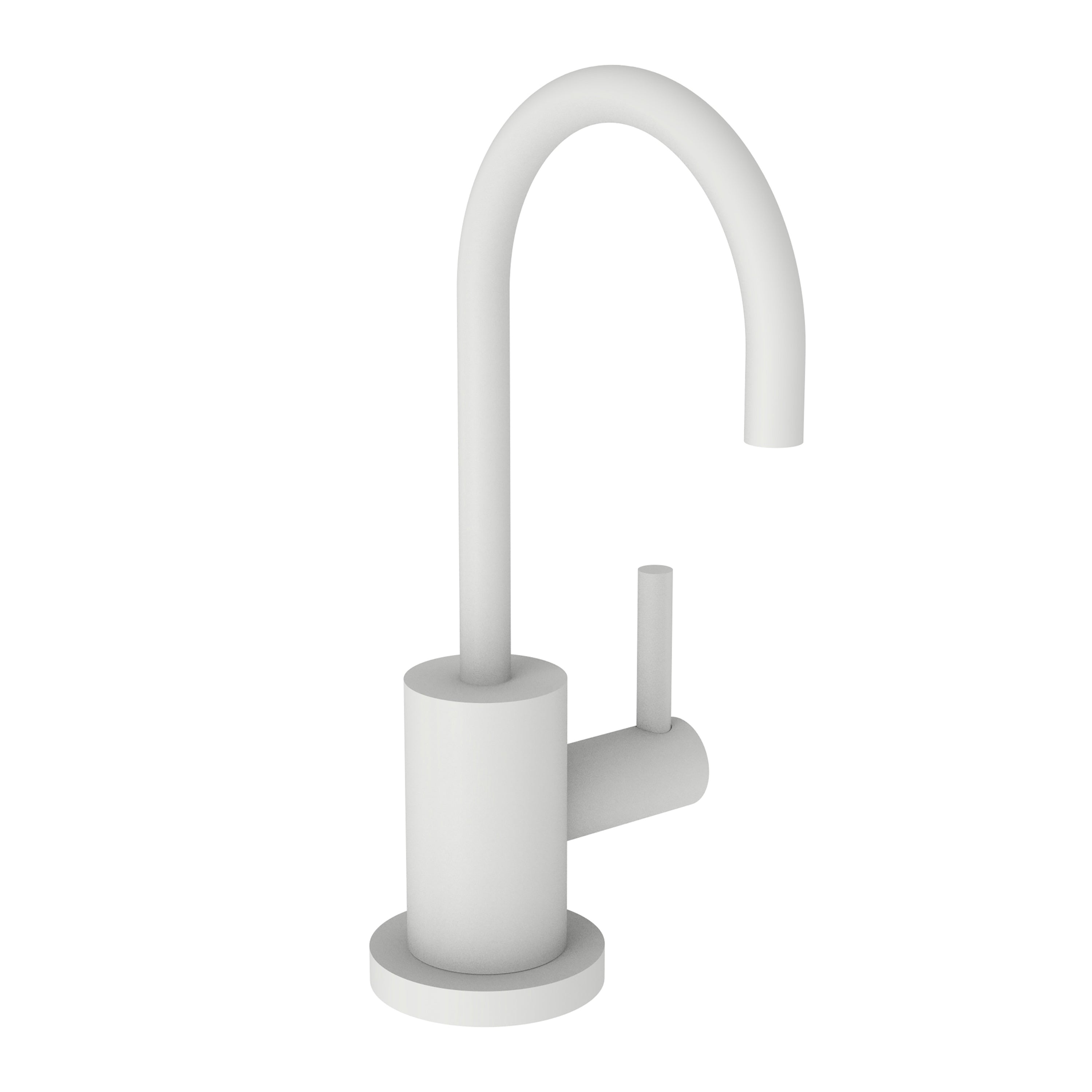 Newport Brass East Linear 106C — vista de producto — Blanco Mate