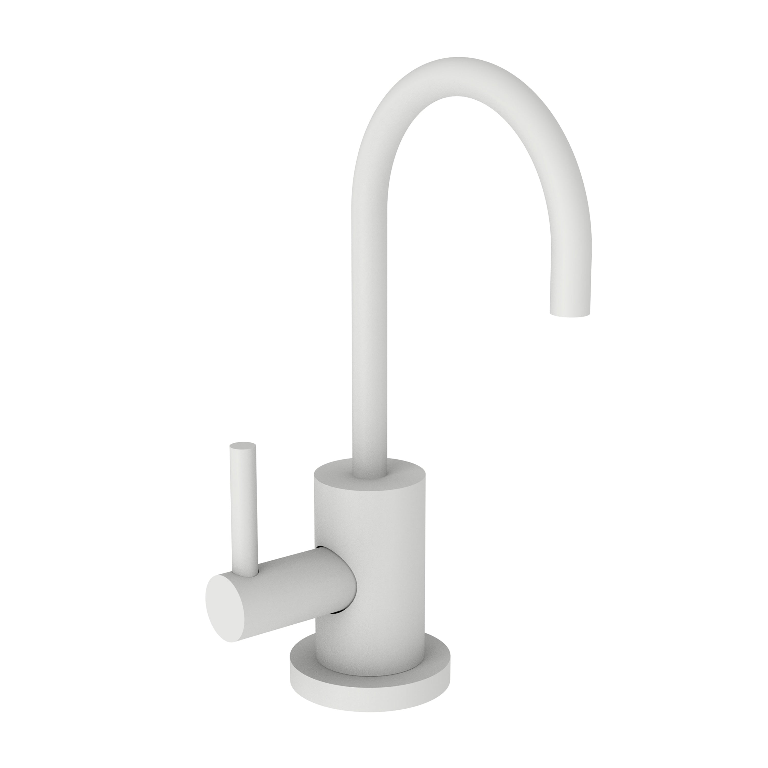 Newport Brass East Linear 106H — vista de producto — Blanco Mate