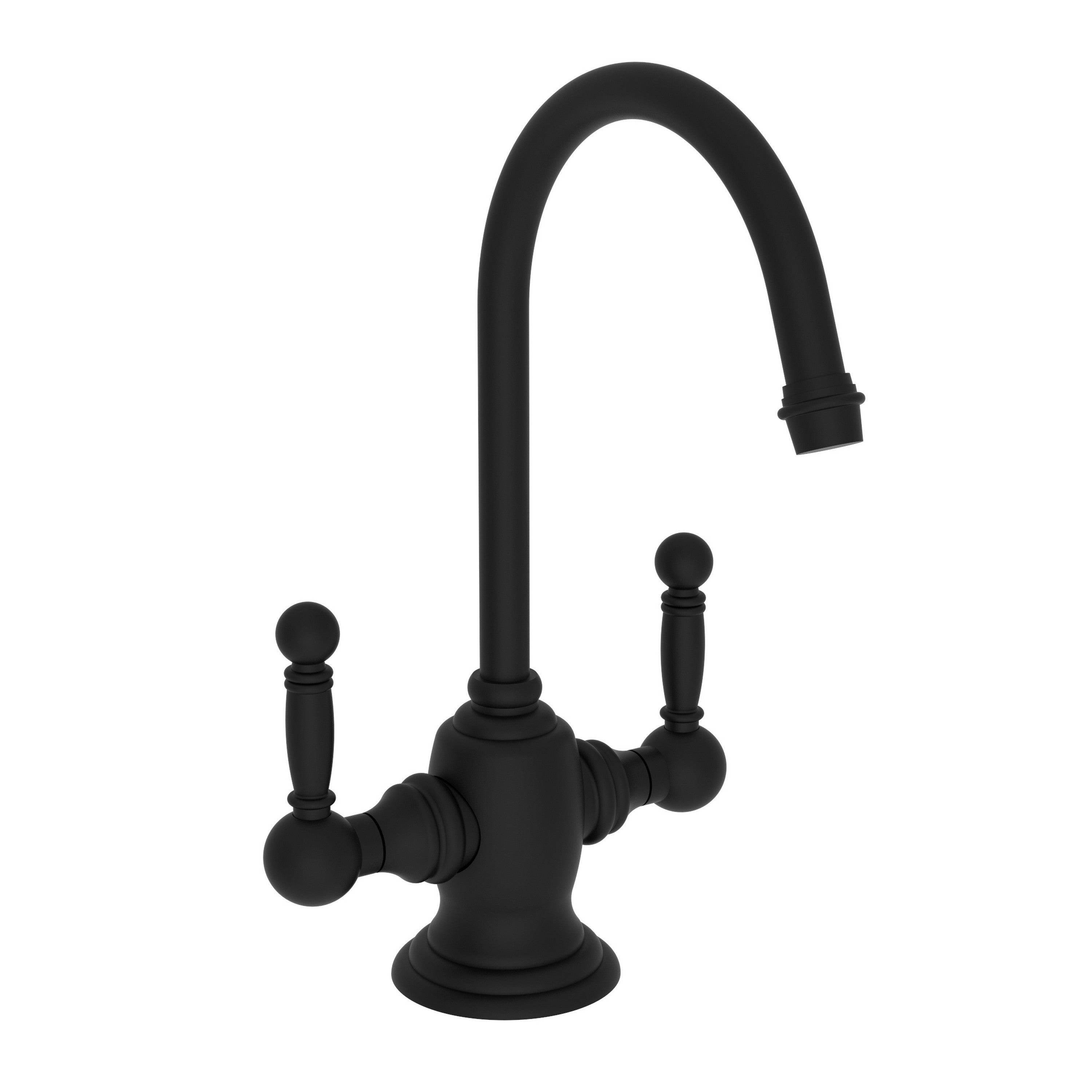 Newport Brass Nadya 107 — vista de producto — Negro Mate