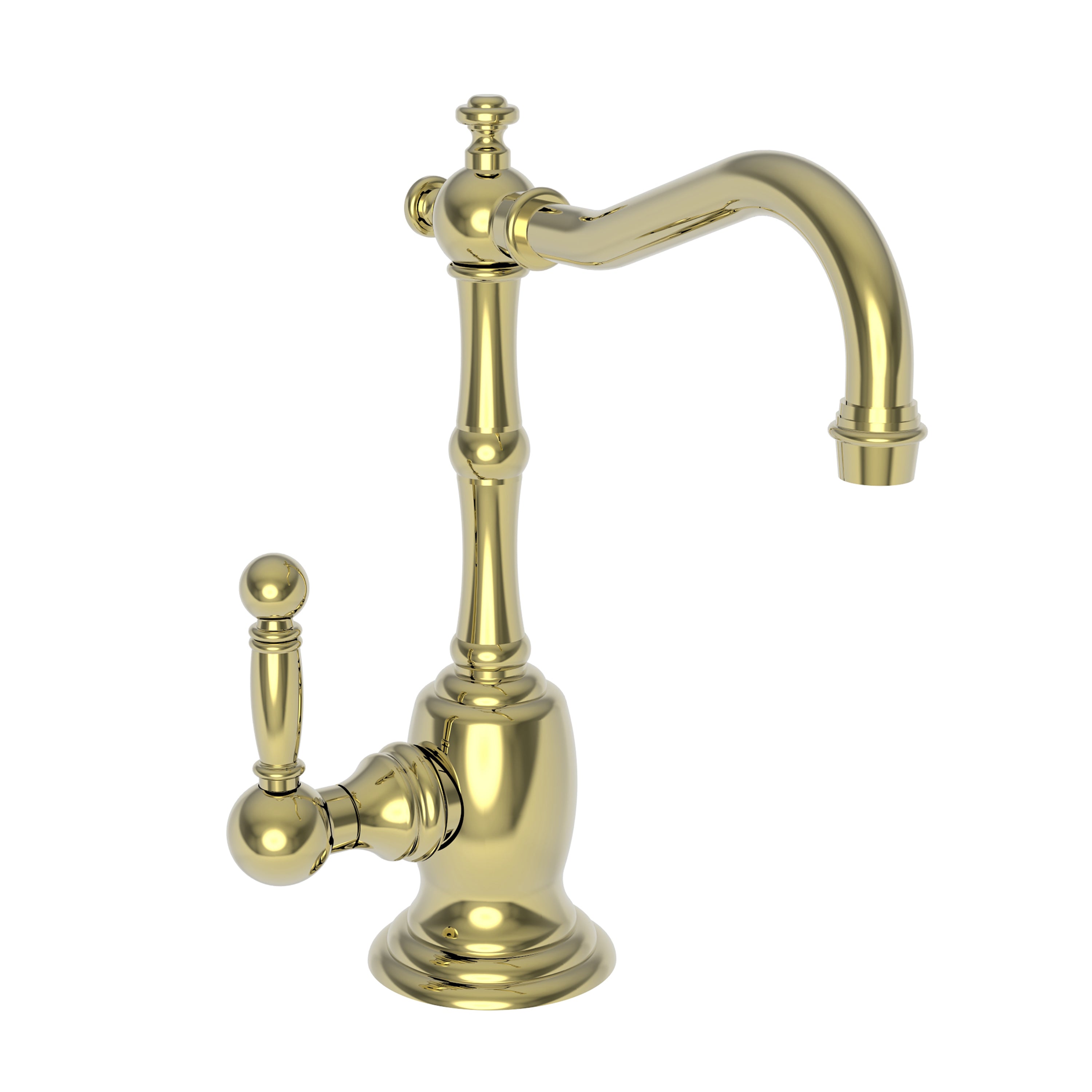 Newport Brass Chesterfield 108H — vista de producto — Latón sin Laca (Living)