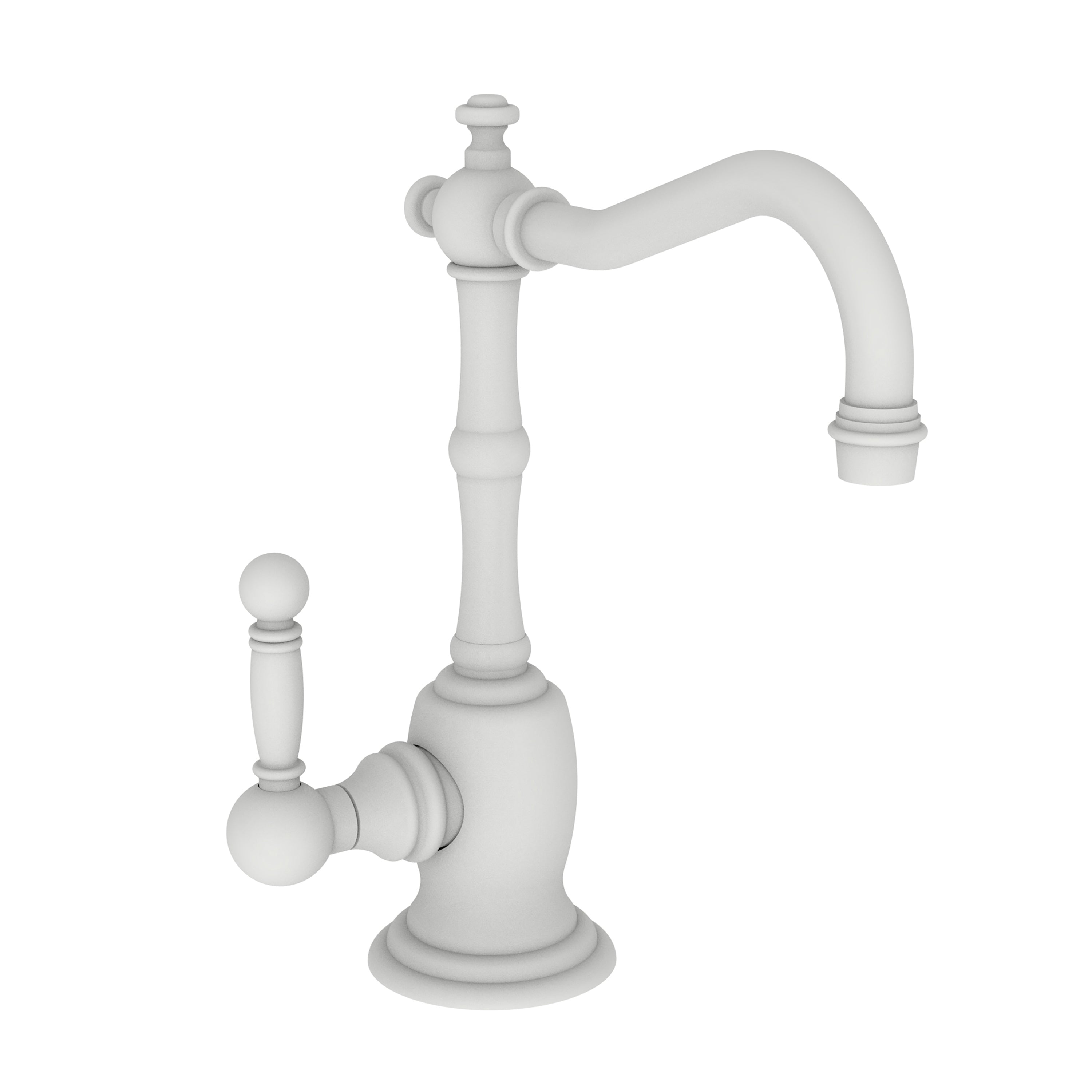 Newport Brass Chesterfield 108H — vista de producto — Blanco Mate