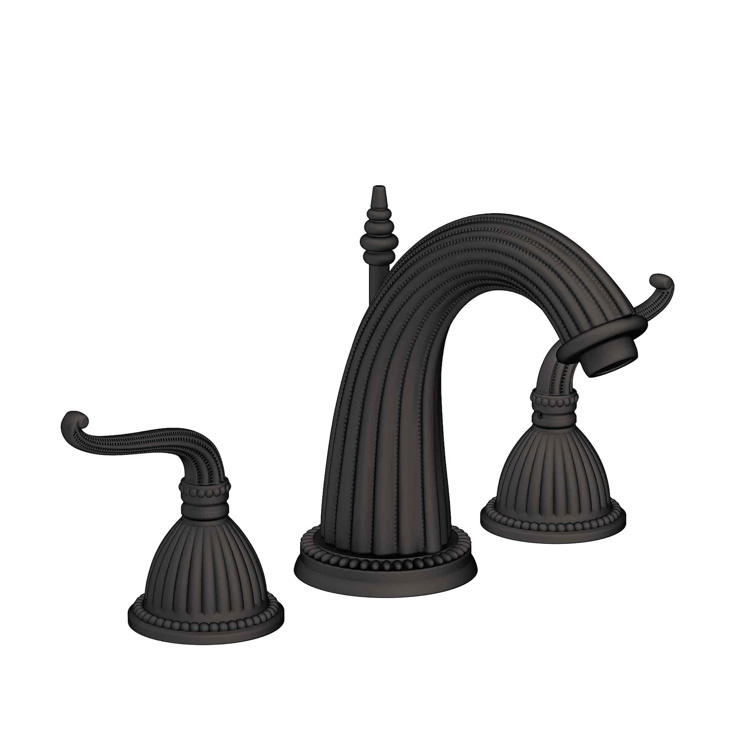 Newport Brass Alexandria 1090 — vista de producto — Negro Mate