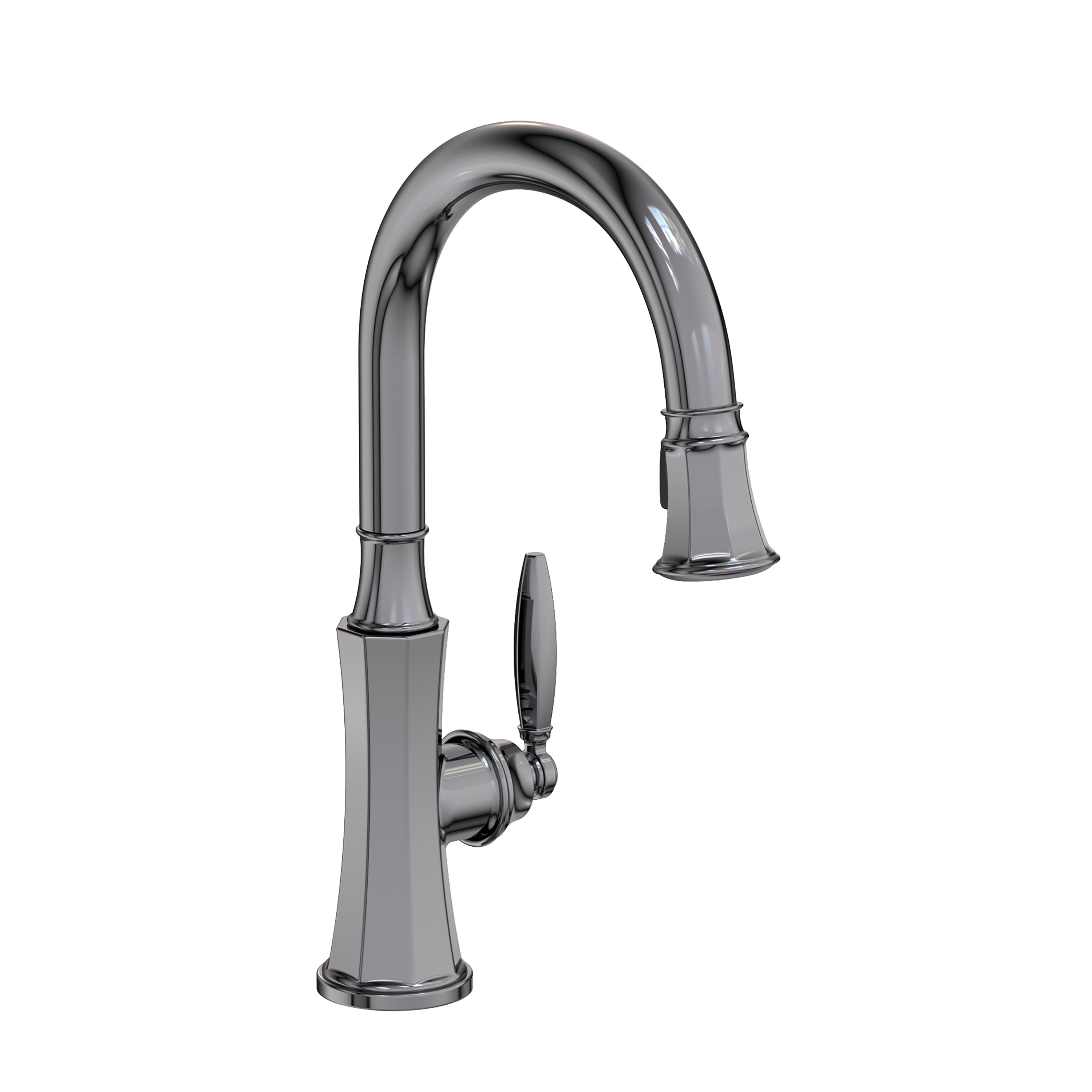 Newport Brass Metropole 1200-5103 — vista de producto — Cromo Medianoche