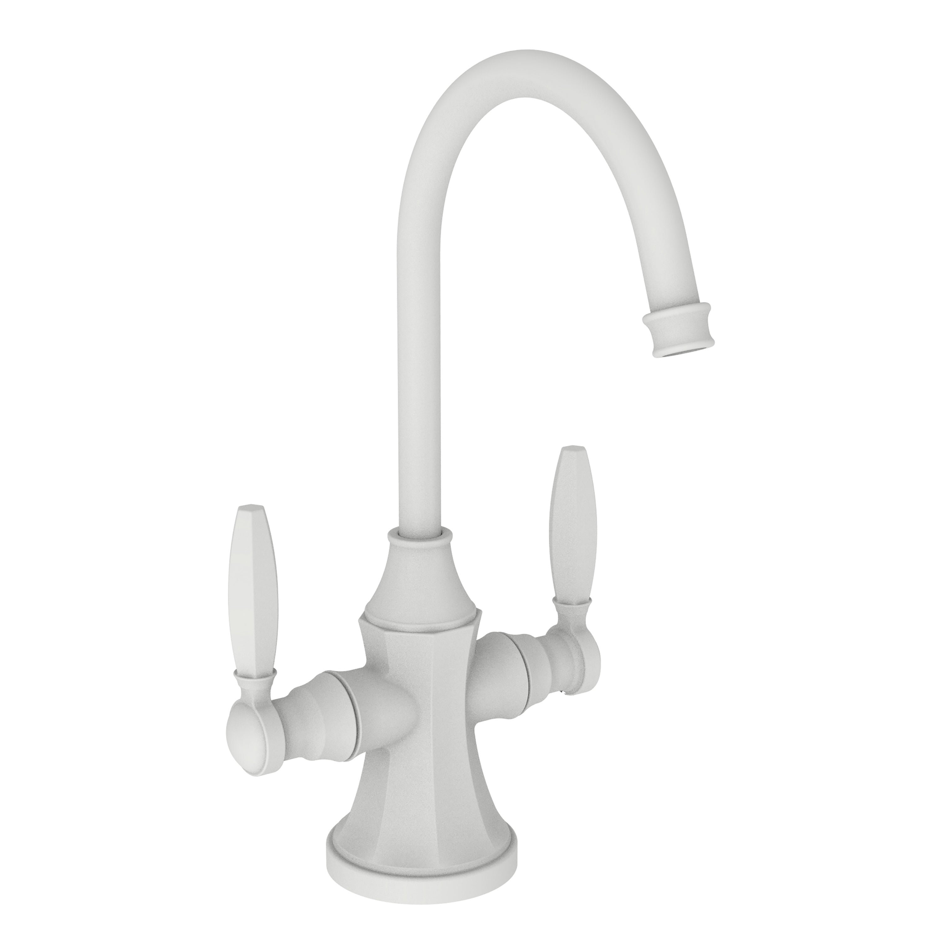 Newport Brass Metropole 1200-5603 — vista de producto — Blanco Mate
