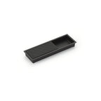 Schaub Jaladera Modo Rectangular Empotrada, 6-1/4" — Negro Mate