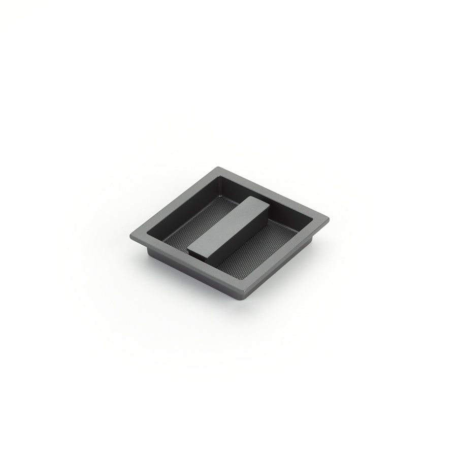 Schaub Jaladera Modo Empotrada, 3-7/8" — Metal Cañón