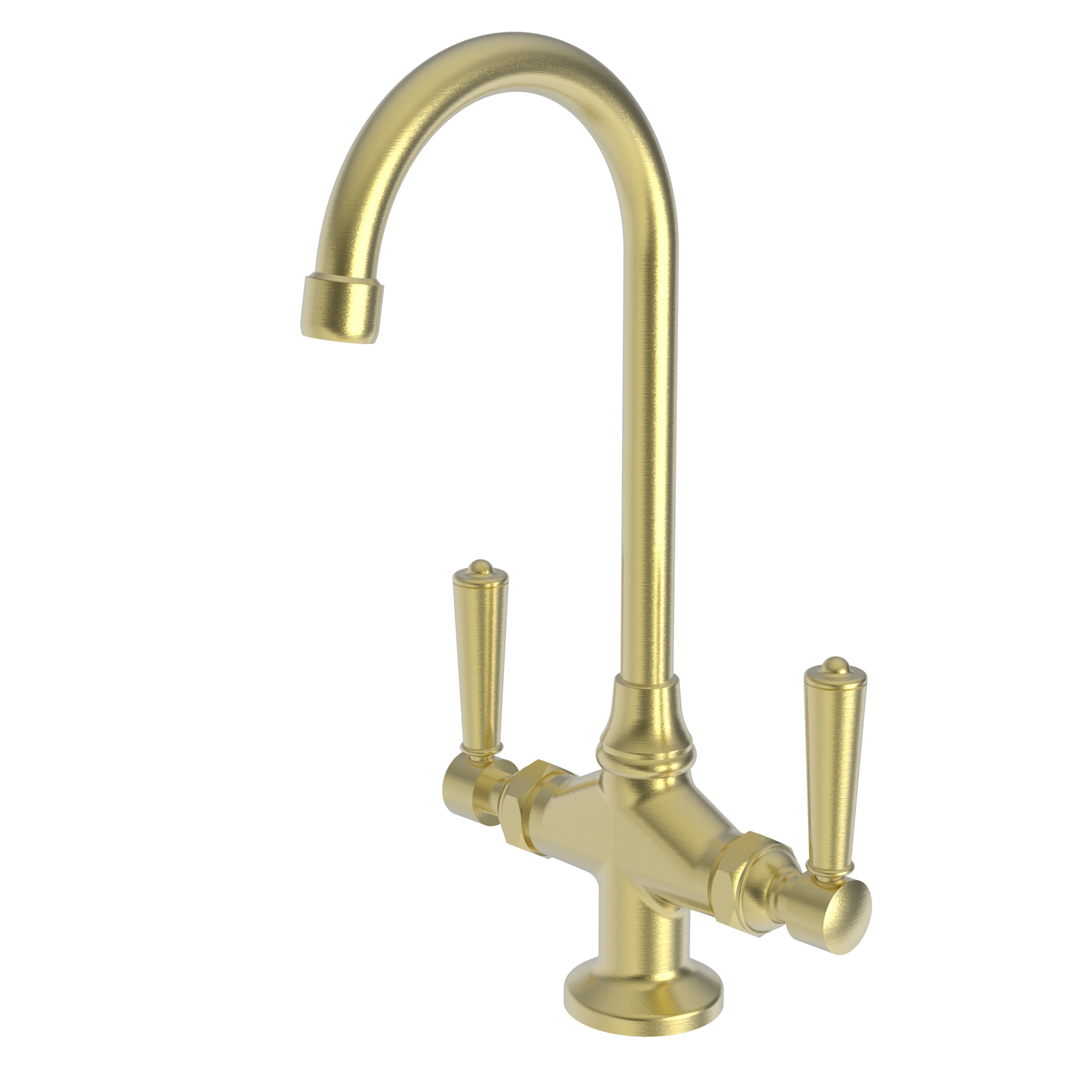 Newport Brass Metropole 1208 — vista de producto — Latón Satinado (PVD)