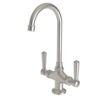 Newport Brass Metropole 1208 — vista de producto — Níquel Satinado (PVD)