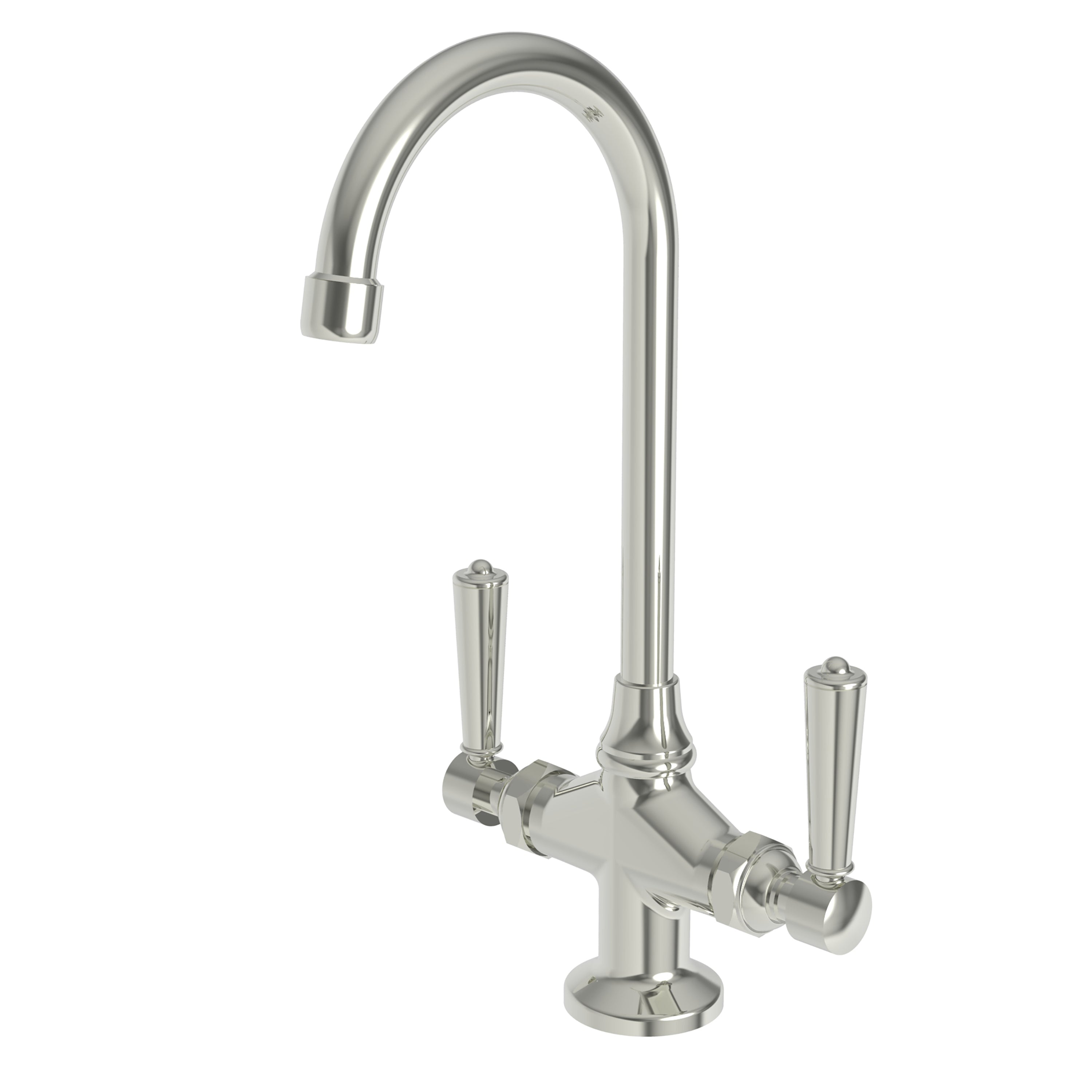 Newport Brass Metropole 1208 — vista de producto — Níquel Pulido (Natural)