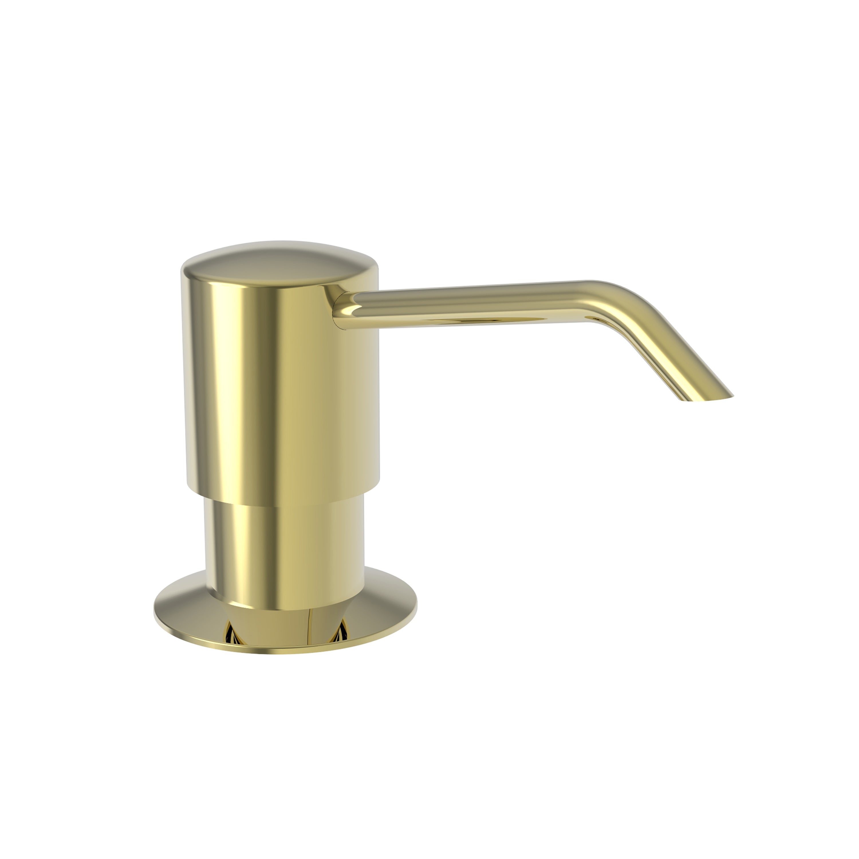 Newport Brass East Linear 125 — vista de producto — Latón sin Laca (Living)