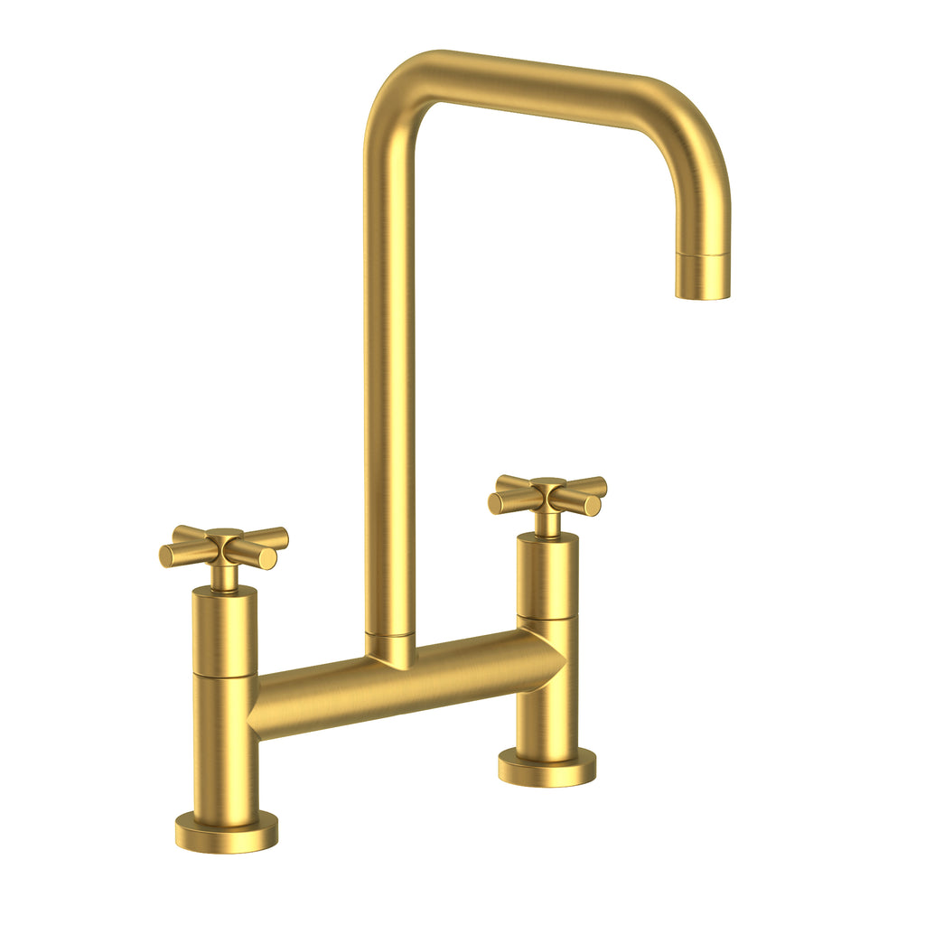 Newport Brass East Linear 1400-5402 — vista de producto — Latón Satinado (PVD)