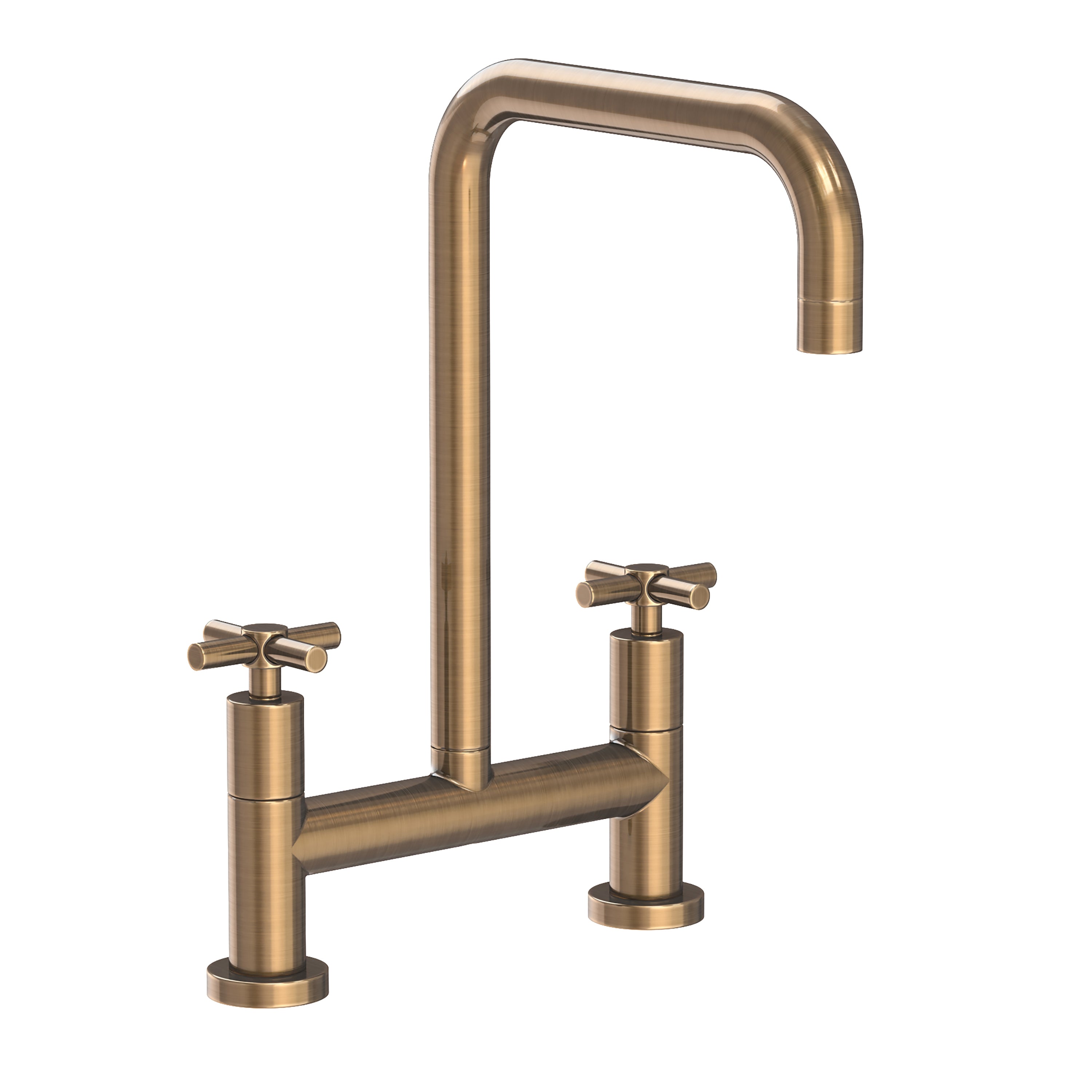 Newport Brass East Linear 1400-5402 — vista de producto — Latón Antiguo