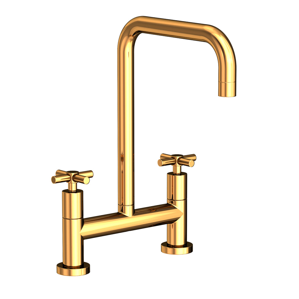 Newport Brass East Linear 1400-5402 — vista de producto — Oro Pulido (PVD)