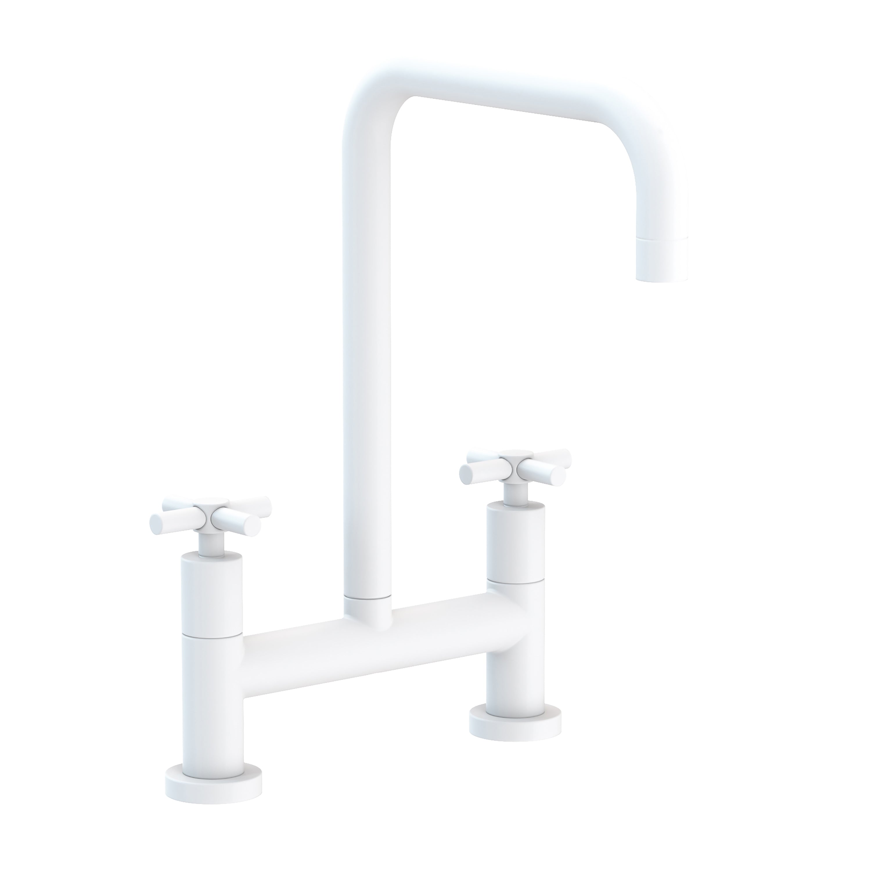 Newport Brass East Linear 1400-5402 — vista de producto — Blanco Mate