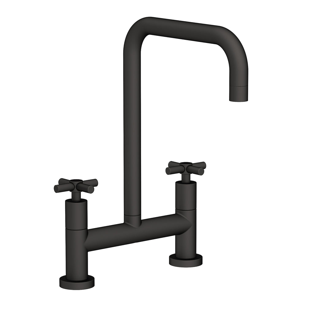 Newport Brass East Linear 1400-5402 — vista de producto — Negro Mate
