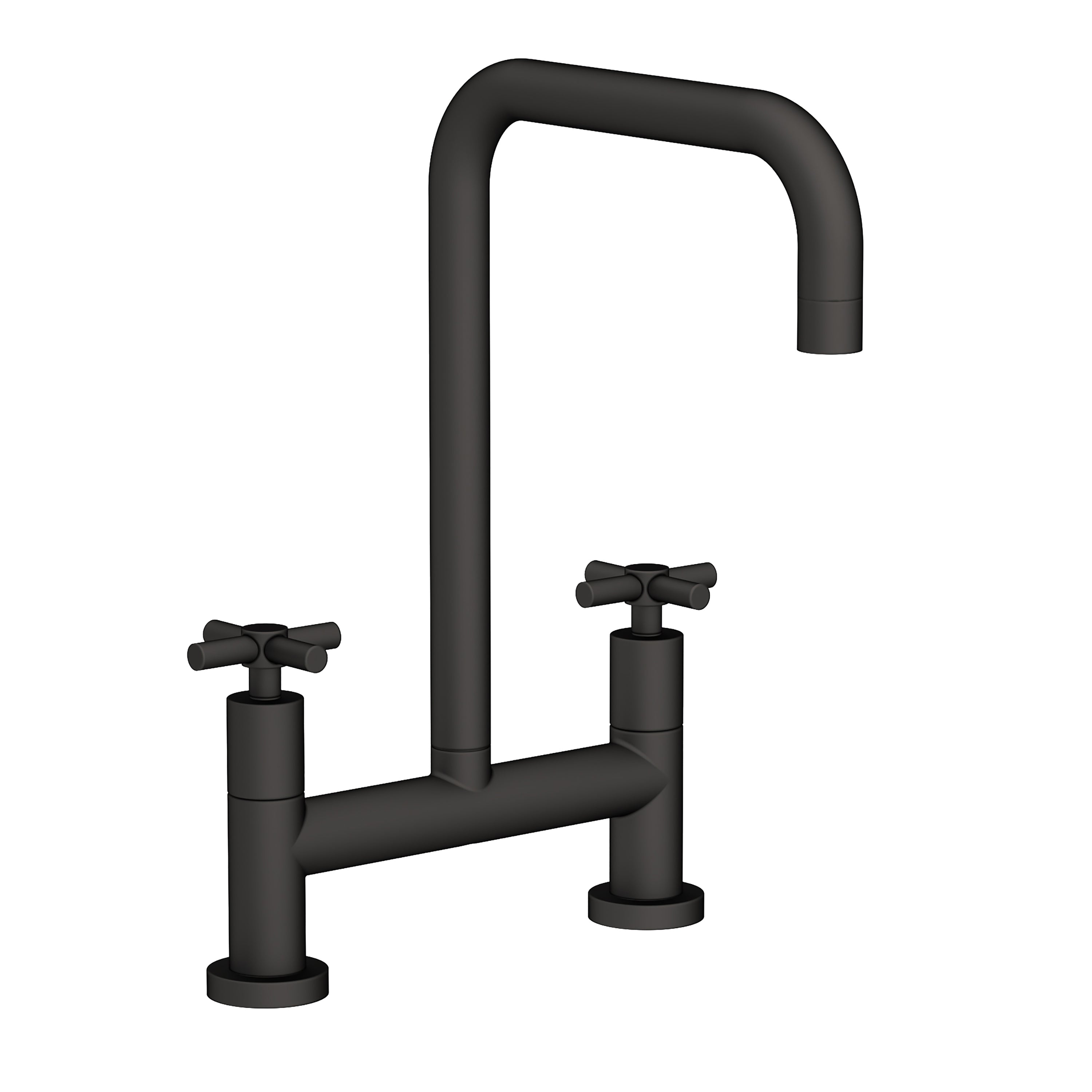 Newport Brass East Linear 1400-5402 — vista de producto — Negro Mate
