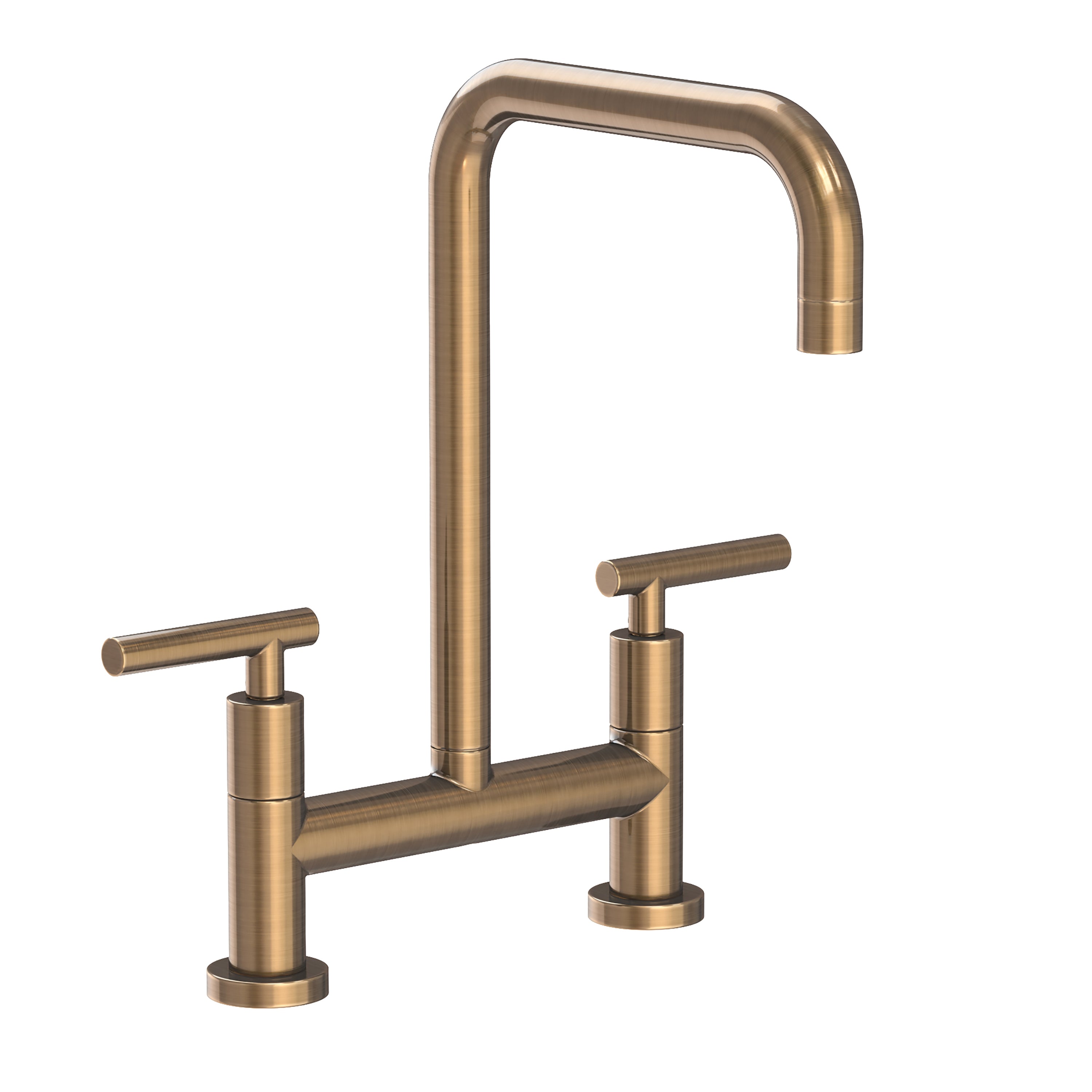 Newport Brass East Linear 1400-5403 — vista de producto — Latón Antiguo