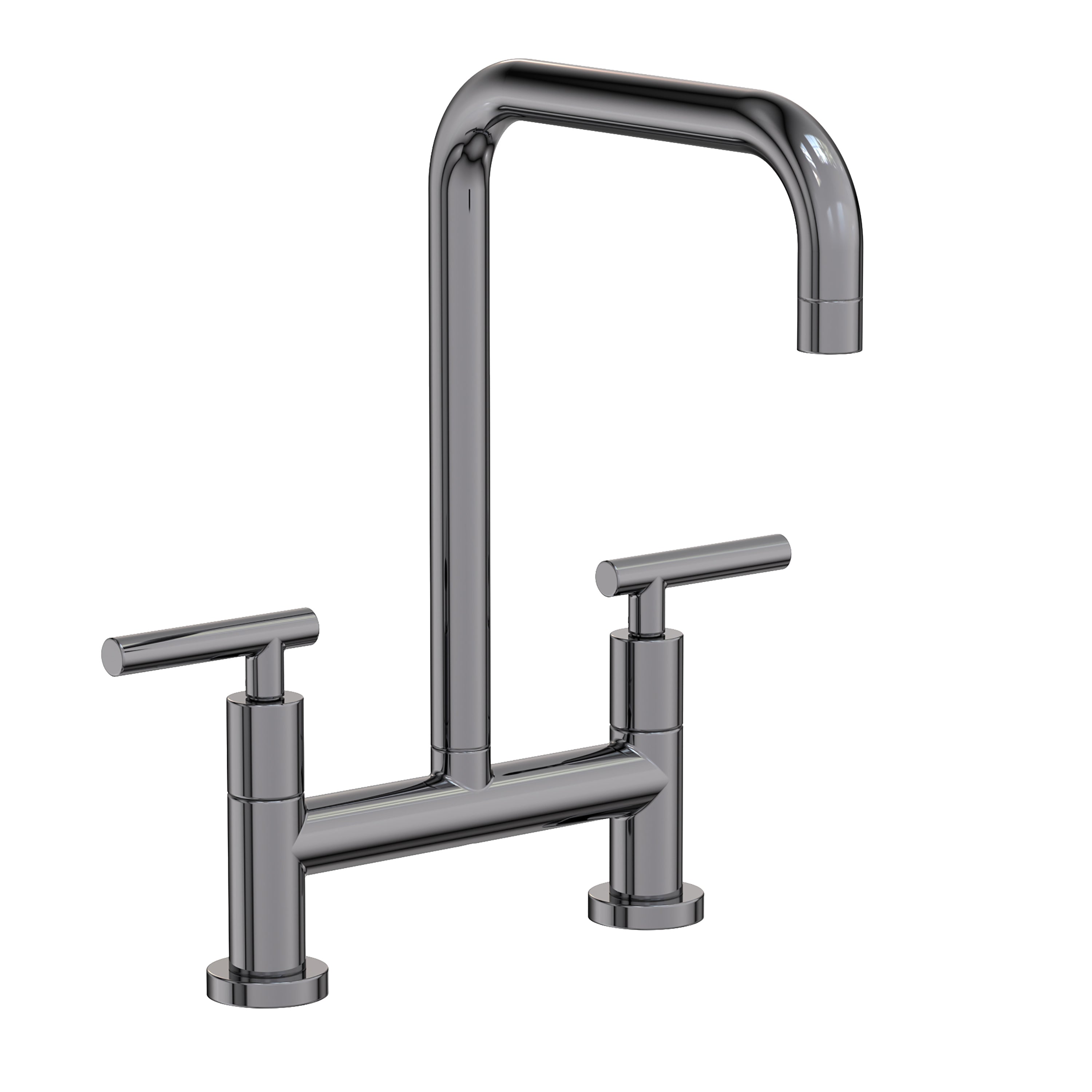 Newport Brass East Linear 1400-5403 — vista de producto — Cromo Medianoche