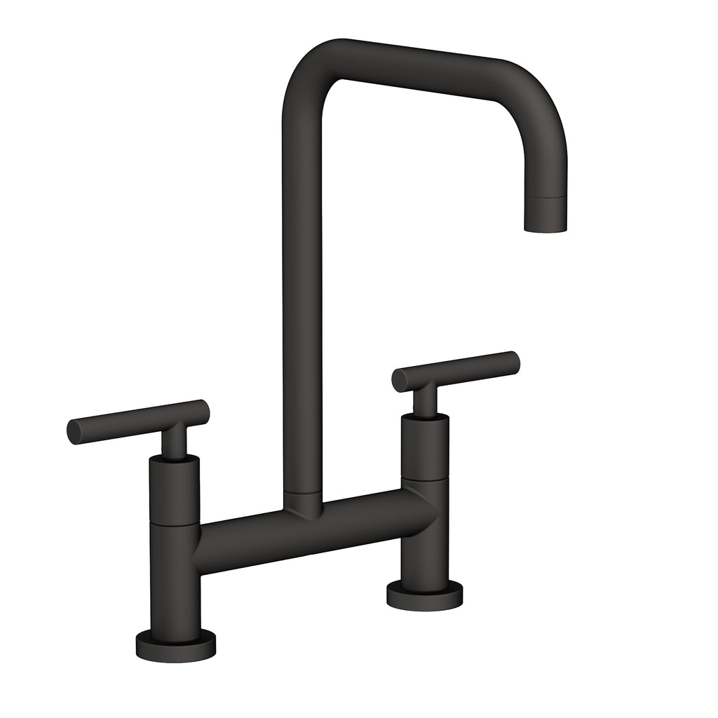 Newport Brass East Linear 1400-5403 — vista de producto — Negro Mate