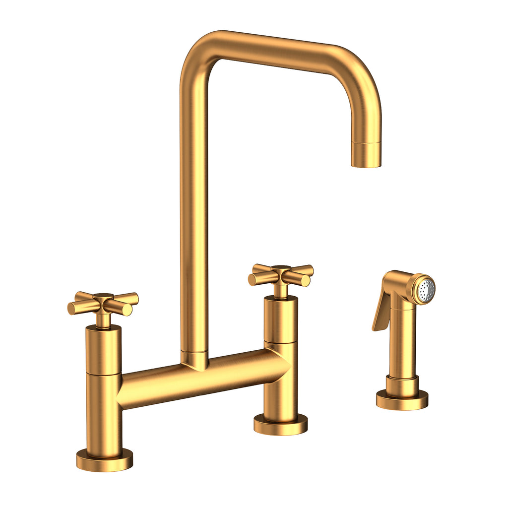 Newport Brass East Linear 1400-5412 — vista de producto — Oro Satinado (PVD)