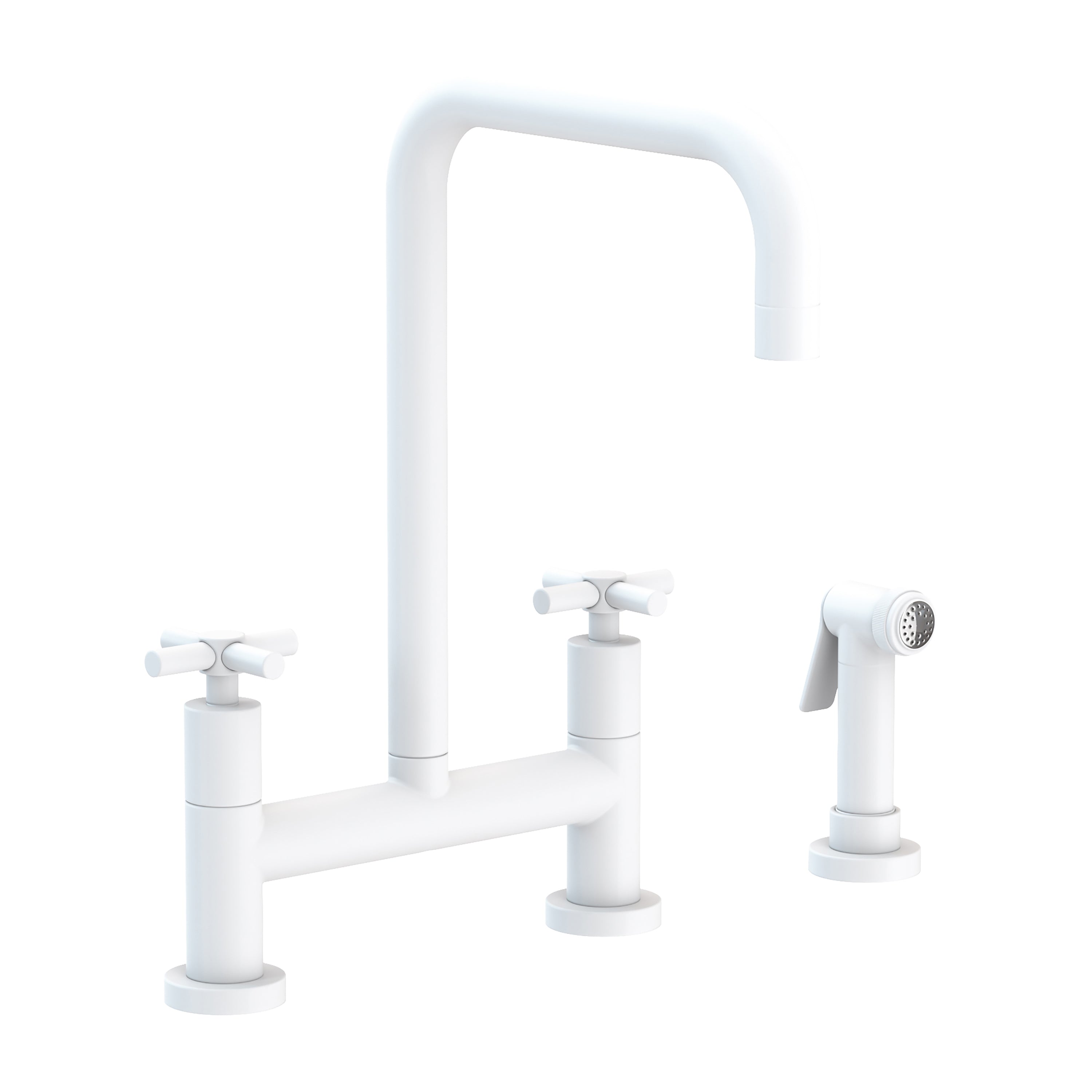 Newport Brass East Linear 1400-5412 — vista de producto — Blanco Mate
